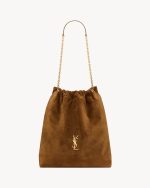 YSL Jamie Large Pochon In Suede